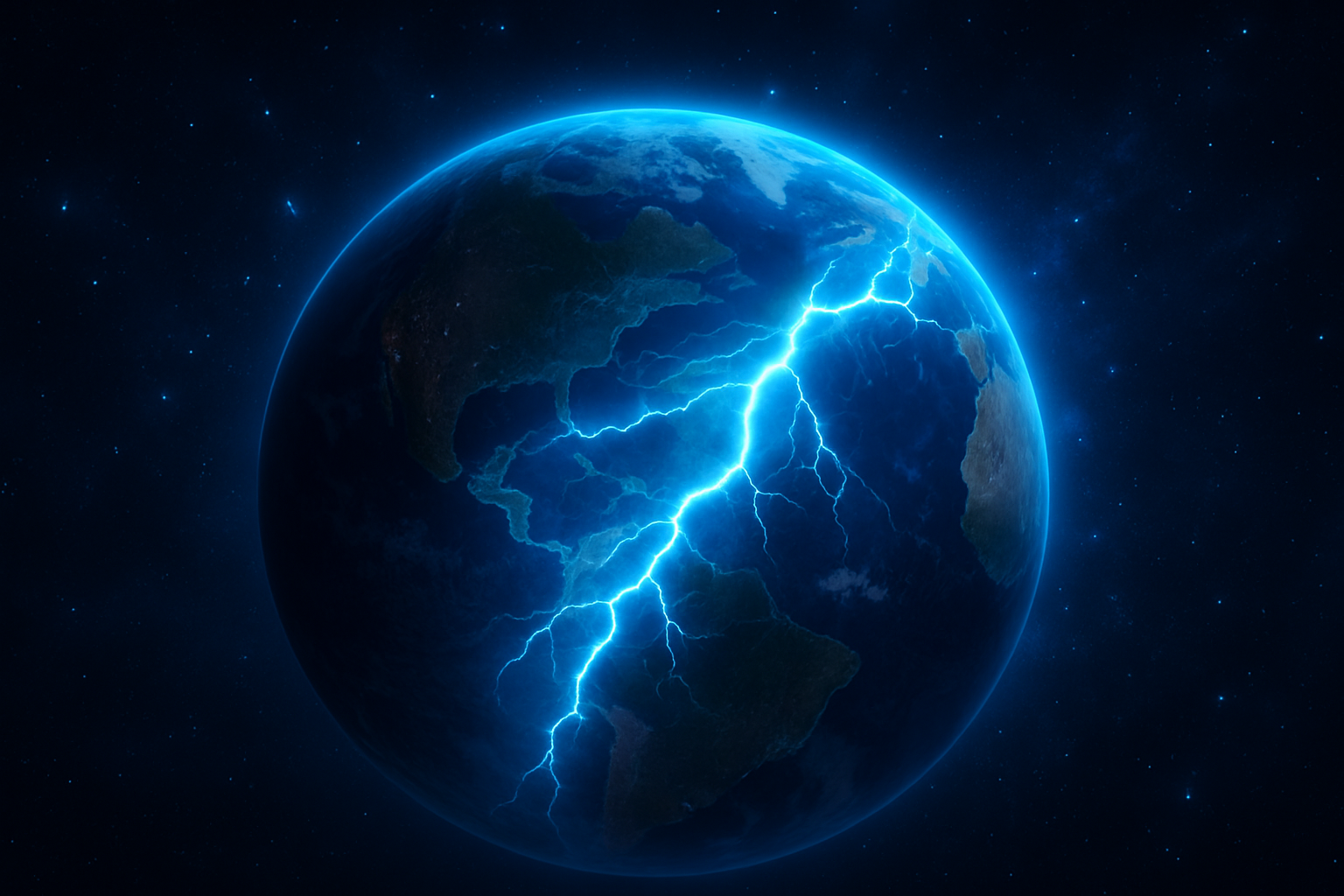 Relâmpagos no espaço